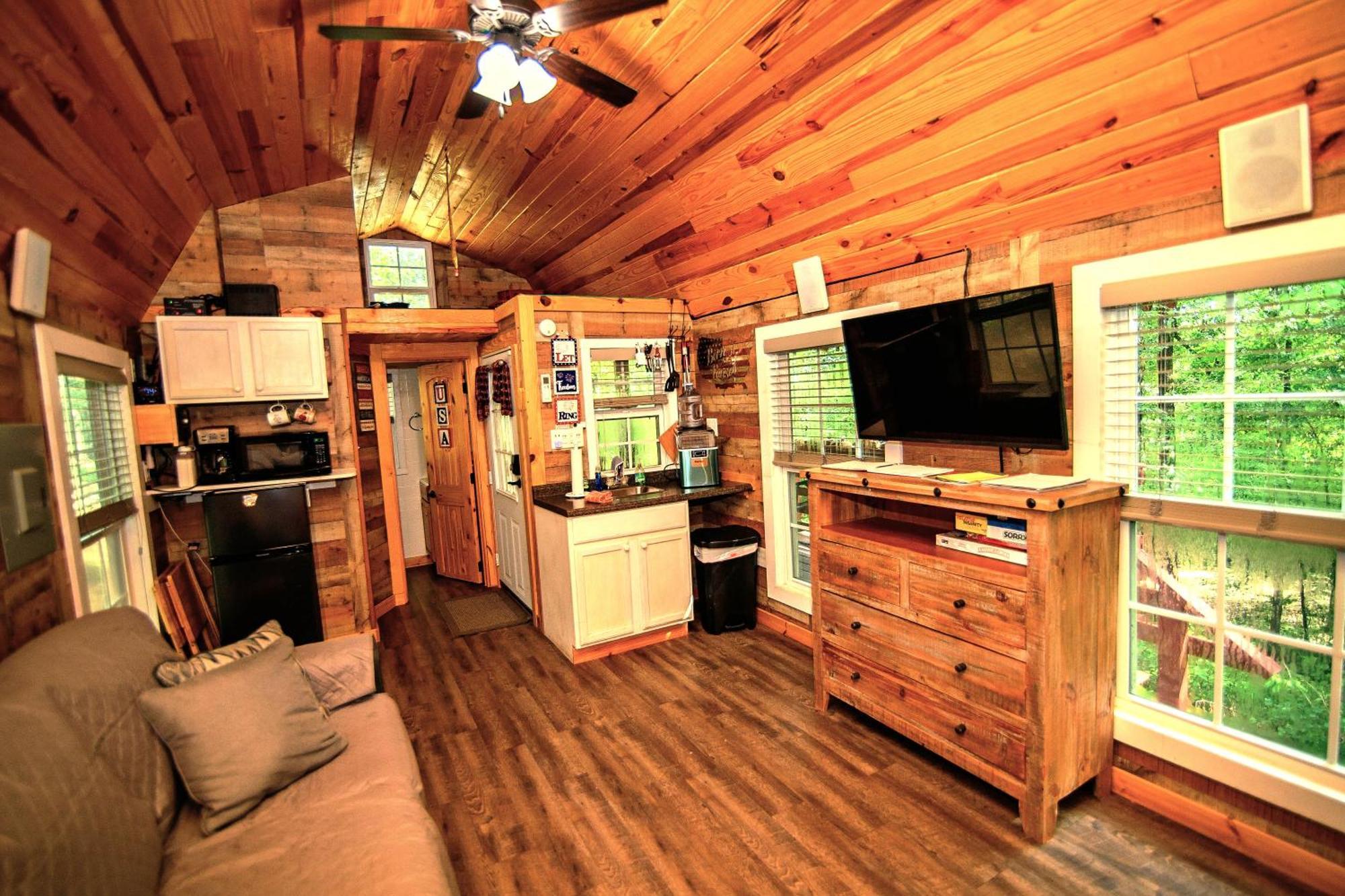 The Americana - Parker Creek Bend Cabins Murfreesboro Exterior photo