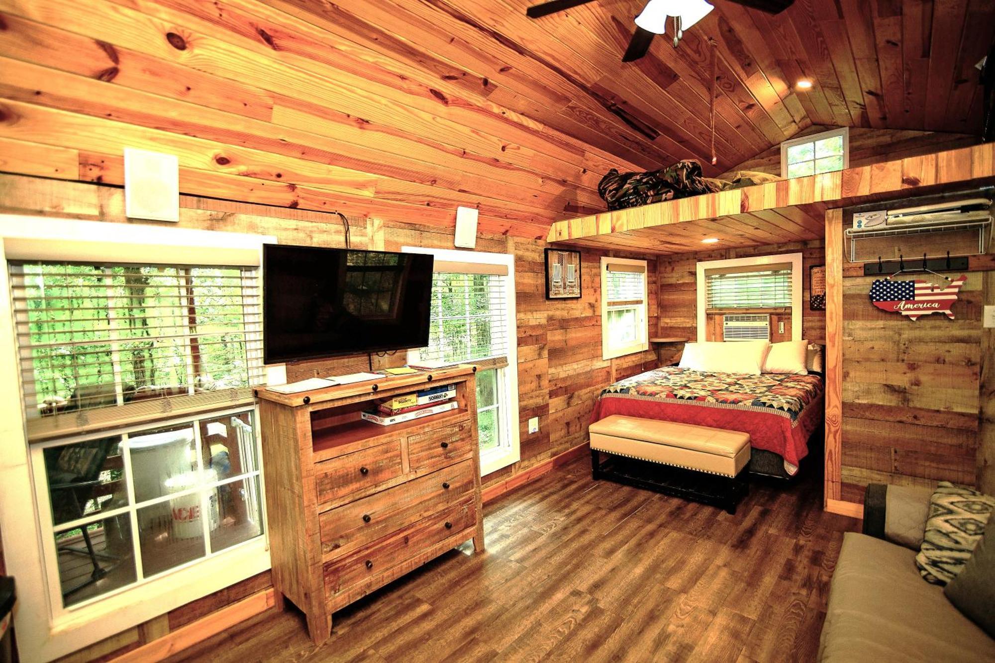 The Americana - Parker Creek Bend Cabins Murfreesboro Exterior photo
