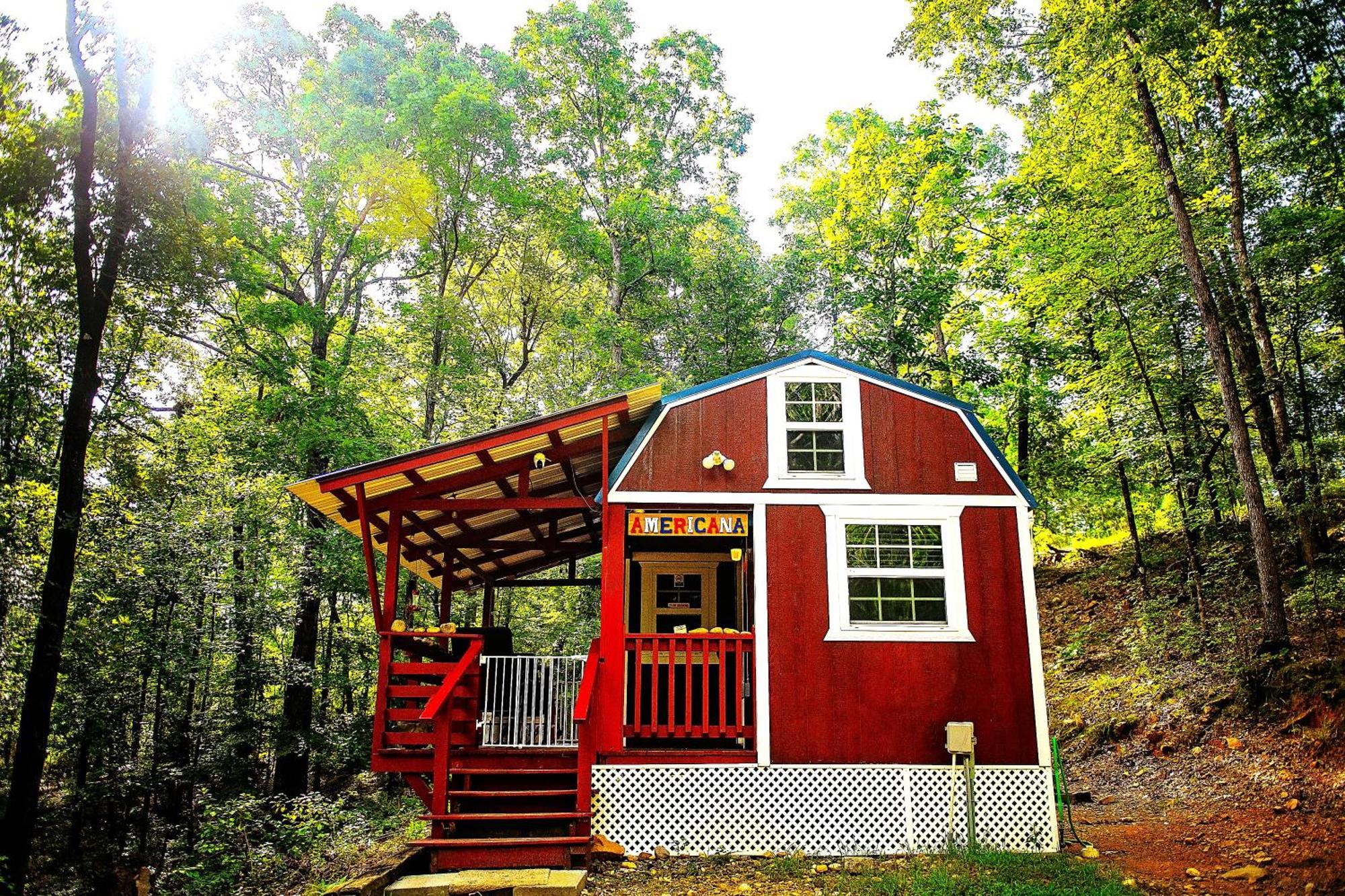 The Americana - Parker Creek Bend Cabins Murfreesboro Exterior photo